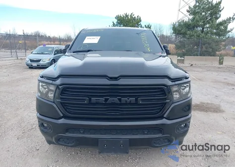 2021 Ram 1500 Big Horn 4X4 5'7 Box из США, поврежденный, VIN 1C6SRFFT8MN610702